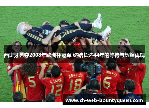 西班牙勇夺2008年欧洲杯冠军 终结长达44年的等待与辉煌再现